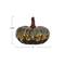 Hello Honey® 3.75" Multicolor Stoneware Pumpkin Décor with Reactive Glaze